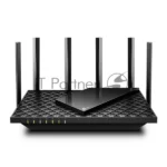 Роутер TP-Link Archer AX73 AX5400 Dual Band Wireless Gigabit Router, 1.5 GHz Tri-Core CPU, 1 GE WAN + 4 GE LAN ports, 1× USB 3.0 Port, support 1024-QAM, OFDMA, MU-MIMO, Airtime Fairness, Beamforming, 160MHz Channel Width, come with HomeShieldTM, support Russia PPTP/L2TP/PPPoE 26