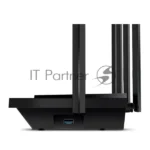 Роутер TP-Link Archer AX73 AX5400 Dual Band Wireless Gigabit Router, 1.5 GHz Tri-Core CPU, 1 GE WAN + 4 GE LAN ports, 1× USB 3.0 Port, support 1024-QAM, OFDMA, MU-MIMO, Airtime Fairness, Beamforming, 160MHz Channel Width, come with HomeShieldTM, support Russia PPTP/L2TP/PPPoE 21