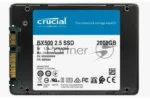 Накопитель SSD Crucial BX500, 2Tb, SATA III, 2.5", R/W 540/500 10