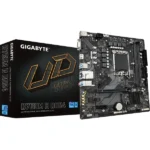Материнская плата Gigabyte B760M H DDR4, LGA 1700, Intel B760, 2xDDR4, 4xSATA, 2xM.2, 1xPCIe 4.0 x16, 1xPCIe x1, 1xHDMI, 1xVGA, 1x 1Gb LAN, 2xUSB 2.0, 4xUSB 3.2 Gen 1, 3x3.5 мм, 7.1, Micro ATX 11