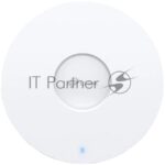 Потолочная точка доступа TP-Link EAP653 AX3000 Ceiling Mount Dual-Band Wi-Fi 6 Access Point, 1 1Gbps RJ45 Port, 574Mbps at2.4 GHz + 2402 Mbps at 5 GHz, 802.3at POE, 2 Internal Antennas 2