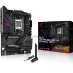 Материнская плата ASUS ROG STRIX B650E-E GAMING WIFI, AM5, AMD B650, 4xDDR5, 4xSATA, 4xM.2, 1xPCI-E 4.0 x4, 1xPCI-E 5.0 x8, 1xPCI-E 5.0 x16, 1xDP, 1xHDMI, 1x 2.5Gb LAN, 4xUSB-A 3.2 Gen 2, 6xUSB-A 3.2 Gen 2, 1xUSB-C 3.2 Gen 2, 1xUSB-C 3.2 Gen 2x2, 5x3.5 мм, TOSLINK, 7.1, ATX 12