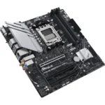 Материнская плата ASUS PRIME B650M-A WIFI II, AM5, AMD B650, 4xDDR5, 4xSATA, 2xM.2, 1xPCI-E 4.0 x16, 2xPCI-E 4.0 x1, 1xHDMI, 1xDP, 1xVGA, 1x 2.5Gb LAN, 2xUSB-A 3.2 Gen 2, 2xUSB-A 3.2 Gen 1, 4xUSB-A 2.0, 3x3.5 мм, 7.1, Micro-ATX 7