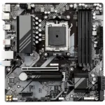 Материнская плата GIGABYTE B650M K, AM5, AMD B650, 4xDDR5, 4xSATA, 2xM.2, 1xPCIe 4.0 x16, 1xPCIe x1, 1xHDMI, 1xDP, 1x2.5Gb LAN, 1xUSB 3.2 Gen 2, 2xUSB 3.2 Gen 1, 4xUSB 2.0, 3x3.5 мм, 7.1, micro-ATX 5