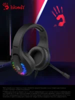 Гарнитура Bloody G230 чёрный, проводная, подсветка 22