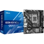 Материнская плата ASRock H610M-HDV/M.2 R2.0, LGA 1700, Intel H610, 2xDDR4, 4xSATA, 1xM.2, 1xPCIe 4.0 x16, 1xPCIe x1, 1xDP, 1xHDMI, 1xVGA, 1x 1Gb LAN, 2xUSB-A 3.2 Gen 1, 4xUSB 2.0, 3x3.5 мм, 7.1, mATX 8