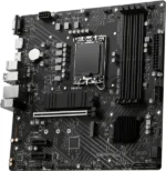 Материнская плата MSI PRO B760M-P DDR5, LGA 1700, Intel B760, 4xDDR5, 4xSATA, 2xM.2, 1xPCIe 4.0 x16, 2xPCIe 3.0 x1, 1xHDMI, 1xDP, 1xVGA, 1x1Gb LAN, 4xUSB-A 2.0, 1xUSB-A 3.2 Gen 1, 1xUSB-C 3.2 Gen 2, 3x3.5 мм, 7.1, mATX 14