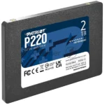 Накопитель SSD Patriot P220, 2Tb, SATA III, 2.5", R/W 550/500 2