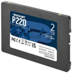 Накопитель SSD Patriot P220, 2Tb, SATA III, 2.5", R/W 550/500 3