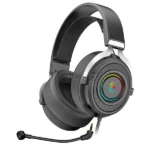 Гарнитура Bloody G535 чёрный/серебристый, проводная, подсветка 12