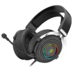 Гарнитура Bloody G535 чёрный/серебристый, проводная, подсветка 19