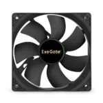 Вентилятор для корпуса ExeGate ExtraPower EP12025S3PM черный, 120 мм, 1800 об/мин, 28 дБ, 3 pin 6