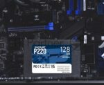 Накопитель SSD Patriot P220, 128Gb, SATA III, 2.5", R/W 550/480 9