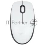 Мышь проводная Logitech M100R белый, 1000 dpi, USB, кнопки - 3 5