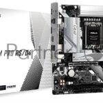 Материнская плата ASRock B760M Pro RS, Micro-ATX, LGA 1700, Intel B760, 4xDDR5, 4xSATA, 3xM.2, 1xPCI-E 5.0 x16, 1xPCI-E 3.0 x4, 1xHDMI, 1xDP, 1x 2.5Gb LAN, 3xUSB 3.2 Gen 1, 2xUSB 2.0, 3x3.5 мм, 7.1, ATX