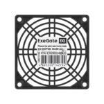 Решетка для вентилятора 80x80 ExeGate EG-080PSB (80x80 мм, пластиковая, квадратная, черная) 4