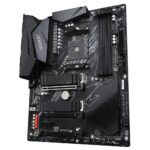 Материнская плата GIGABYTE B550 AORUS Elite AX V2, AM4, AMD B550, 4xDDR4, 4xSATA, 2xM.2, 1xPCIe 4.0 x16, 2xPCIe 3.0 x1, 1xDP, 1xHDMI, 1x2.5Gb LAN, Wi-Fi 6, Bluetooth 5, 2xUSB-A 10Gbps, 3xUSB-A 5Gbps, 2xUSB-A 2.0, 1xUSB-C 5Gbps, 5x3.5 мм, 7.1, ATX 13