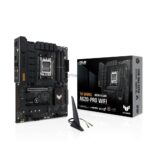 Материнская плата ASUS TUF GAMING A620-PRO WIFI, AM5, AMD A620, 4xDDR5, 4xSATA, 2xM.2, 1xPCI-E 4.0 x16, 1xPCI-E 3.0 x16, 2xPCI-E x1, 1xHDMI, 1xDP, 1x 2.5Gb LAN, 3xUSB-A 2.0, 2xUSB-A 3.2 Gen 2, 1xUSB-C 3.2 Gen 1, 5x3.5 мм, 7.1, ATX 27