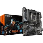 Материнская плата Gigabyte B760 GAMING X, LGA 1700, Intel B760, 4xDDR5, 4xSATA, 3xM.2, 1xPCI-E 4.0 x16, 2xPCI-E 3.0 x1, 1xHDMI, 1xDP, 1x 2.5Gb LAN, 1xUSB 3.2 Gen 2, 1xUSB 3.2 Gen 1, 5xUSB 2.0, 6x3.5 мм, 7.1, ATX 5