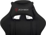 Кресло Бюрократ Zombie Predator Neo Black черный, экокожа, 120 кг, механизм качания 20