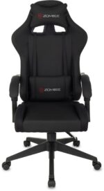 Кресло Бюрократ Zombie Predator Neo Black черный, экокожа, 120 кг, механизм качания 26