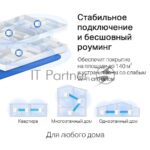 Бесшовный Mesh роутер Mercusys Halo H30G(2-pack) AC1300 10/100/1000BASE-TX 14