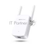 Усилитель сигнала Mercusys ME30 AC1200 Wi-Fi Range Extender, 300 Mbps at 2.4 GHz + 867 Mbps at 5 GHz, 1 x 10/100 LAN, 2× Fixed External Antennas, Wall Plugged, WPS/Reset Button, Signal Indicator, Range Extender/Access Point mode, Adaptive Path Selection 2