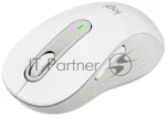 Мышь беспроводная Logitech Signature M650 L белый, 4000 dpi, радиоканал, Bluetooth, USB, кнопки - 5 30