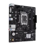 Материнская плата ASUS PRIME H610M-R-SI, LGA 1700, Intel H610, 2xDDR5, 4xSATA, 1xM.2, 1xPCIe 4.0 x16, 1x1Gb LAN, 2xUSB-A 2.0, 2xUSB-A 3.2 Gen 1, 1xVGA, 1xHDMI, 1xDP, 3x3.5 мм, 1xRS-232, 1xLPT, 7.1, mATX 10