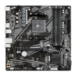 Материнская плата Gigabyte B550M K, AM4, AMD B550, 4xDDR4, 4xSATA, 2xM.2, 1xPCIe 4.0 x16, 1xPCIe x1, 1xHDMI, 1xDP, 1x 1Gb LAN, 4xUSB-A 3.2 Gen 1, 4xUSB-A 2.0, 3x3.5 мм, 7.1, mATX 5