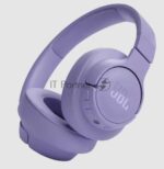 Беспроводные/проводные наушники JBL Tune 720BT фиолетовый, полноразмерные, Bluetooth + проводной, быстрая зарядка 23