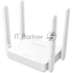 Роутер Mercusys MR20 AC750 Dual-Band Wi-Fi RouterSPEED: 300 Mbps at 2.4 GHz + 433 Mbps at 5 GHzSPEC: 2× Fixed External Antennas, 2× 10/100 Mbps LAN Ports, 1× 10/100 Mbps WAN PortFEATURE: Router/Access Point Mode Mode, WPS/Reset Button, IPTV, IPv6, Parental Controls 20