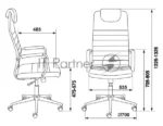 Кресло Бюрократ Chair Brt KB-9N/ECO/BLACK черный, экокожа 16