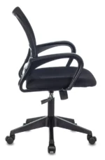 Кресло Бюрократ CH-695N/BLACK черный, сетка, 150 кг, механизм качания 9