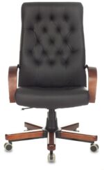 Кресло Бюрократ T-9928WALNUT/ECO черный, экокожа 8