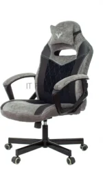 Кресло Бюрократ VIKING 6 KNIGHT B FABRIC черный, ткань, 120 кг, механизм качания 9