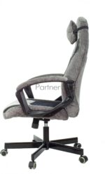 Кресло Бюрократ VIKING 6 KNIGHT B FABRIC черный, ткань, 120 кг, механизм качания 10