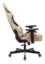 Кресло игровое Бюрократ VIKING 7 KNIGHT BR FABRIC коричневый текстиль/эко.кожа крестовина металл/пластик 24