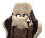 Кресло игровое Бюрократ VIKING 7 KNIGHT BR FABRIC коричневый текстиль/эко.кожа крестовина металл/пластик 27