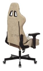 Кресло игровое Бюрократ VIKING 7 KNIGHT BR FABRIC коричневый текстиль/эко.кожа крестовина металл/пластик 33