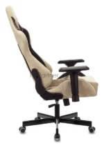 Кресло игровое Бюрократ VIKING 7 KNIGHT BR FABRIC коричневый текстиль/эко.кожа крестовина металл/пластик 34