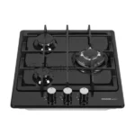 Газовая варочная панель HOMSair HGE433TGCBK 5