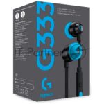 Гарнитура игровая Logitech G333 Black (черный), 3.5мм (арт. 981-000927, M/N: A00135 / A00138) 3
