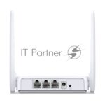 Роутер Mercusys MR20 AC750 Dual-Band Wi-Fi RouterSPEED: 300 Mbps at 2.4 GHz + 433 Mbps at 5 GHzSPEC: 2× Fixed External Antennas, 2× 10/100 Mbps LAN Ports, 1× 10/100 Mbps WAN PortFEATURE: Router/Access Point Mode Mode, WPS/Reset Button, IPTV, IPv6, Parental Controls 16