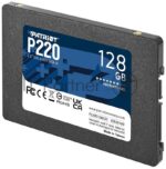 Накопитель SSD Patriot P220, 128Gb, SATA III, 2.5", R/W 550/480 3