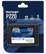 Накопитель SSD Patriot P220, 128Gb, SATA III, 2.5", R/W 550/480 4