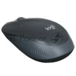 Мышь беспроводная Logitech M190 черный/серый, 1000 dpi, радиоканал, USB, кнопки - 3 4