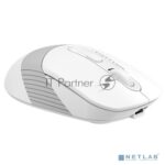 Мышь беспроводная A4Tech Fstyler FB10C белый/серый, 2000 dpi, радиоканал, Bluetooth, USB, кнопки - 4 18