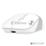 Мышь беспроводная A4Tech Fstyler FB10C белый/серый, 2000 dpi, радиоканал, Bluetooth, USB, кнопки - 4 19