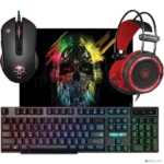 Комплект клавиатура+мышь Defender Singularity MKP-118 проводной, USB, 3200 DPI, чёрный 11